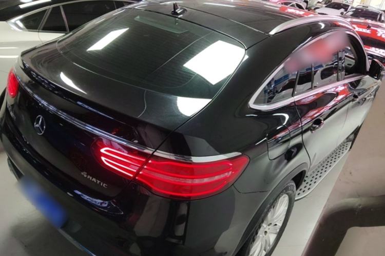 Used Mercedes-Benz GLE Coupe 2018 GLE 320 4MATIC Coupe SUV Rear Right 45 Deg
