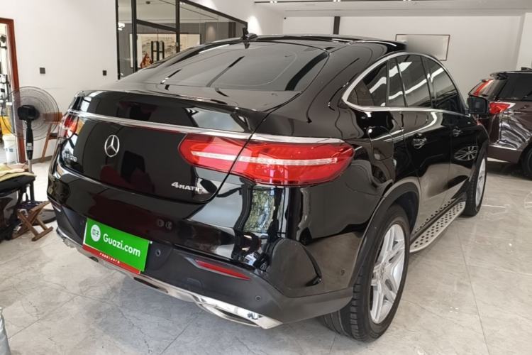 Used Mercedes-Benz GLE Coupe 2018 GLE 320 4MATIC Coupe SUV Rear Right 45 Deg