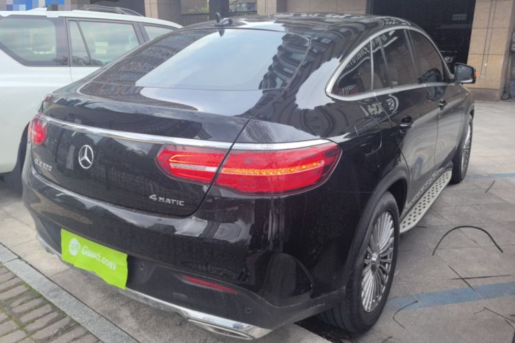 Used Mercedes-Benz GLE Coupe 2018 GLE 320 4MATIC Coupe SUV Rear Right 45 Deg