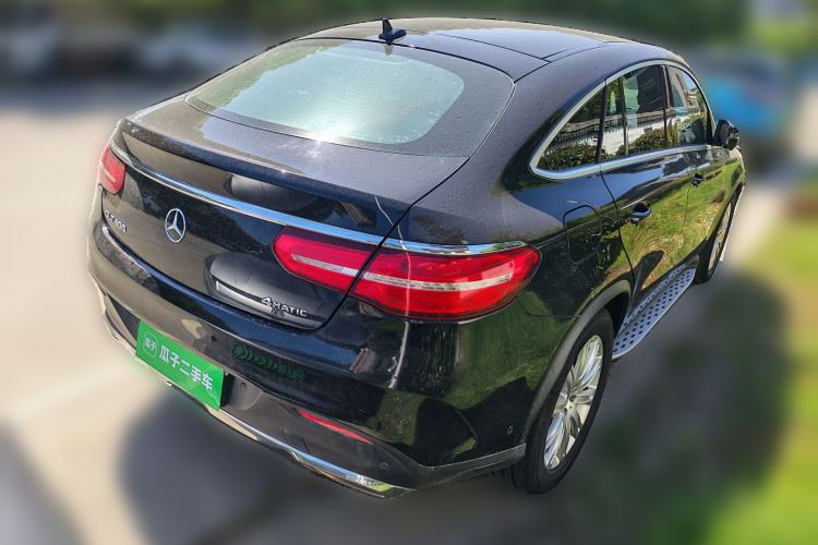 Used Mercedes-Benz GLE Coupe 2018 GLE 320 4MATIC Coupe SUV Rear Right 45 Deg
