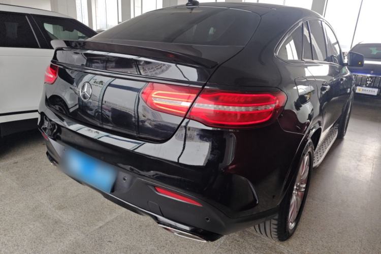 Used Mercedes-Benz GLE Coupe 2018 GLE 320 4MATIC Coupe SUV Rear Right 45 Deg