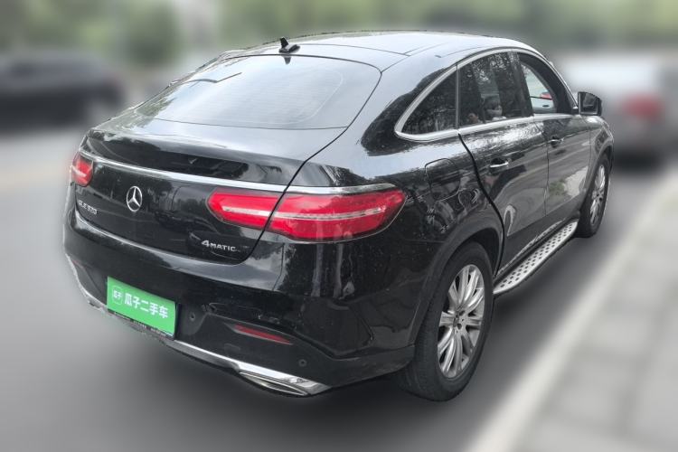 Used Mercedes-Benz GLE Coupe 2018 GLE 320 4MATIC Coupe SUV Rear Right 45 Deg