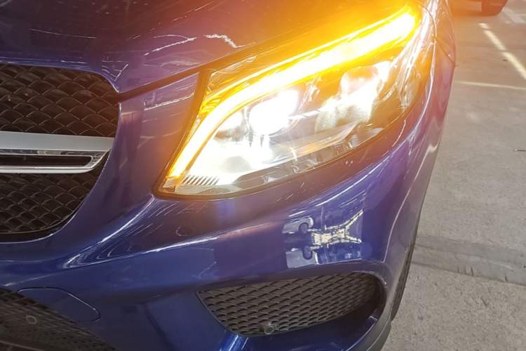 Used Mercedes-Benz GLE Coupe 2018 GLE 400 4MATIC Coupe SUV Left Front Headlight