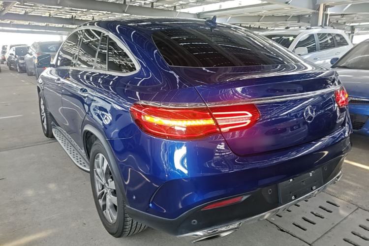 Used Mercedes-Benz GLE Coupe 2018 GLE 400 4MATIC Coupe SUV Rear Left 45 Deg