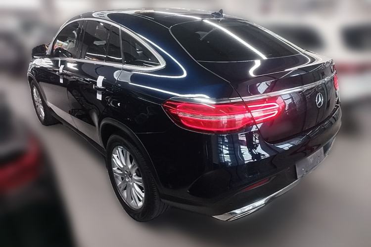 Used Mercedes-Benz GLE Coupe 2018 GLE 320 4MATIC Coupe SUV Rear Left 45 Deg