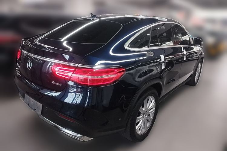 Used Mercedes-Benz GLE Coupe 2018 GLE 320 4MATIC Coupe SUV Rear Right 45 Deg