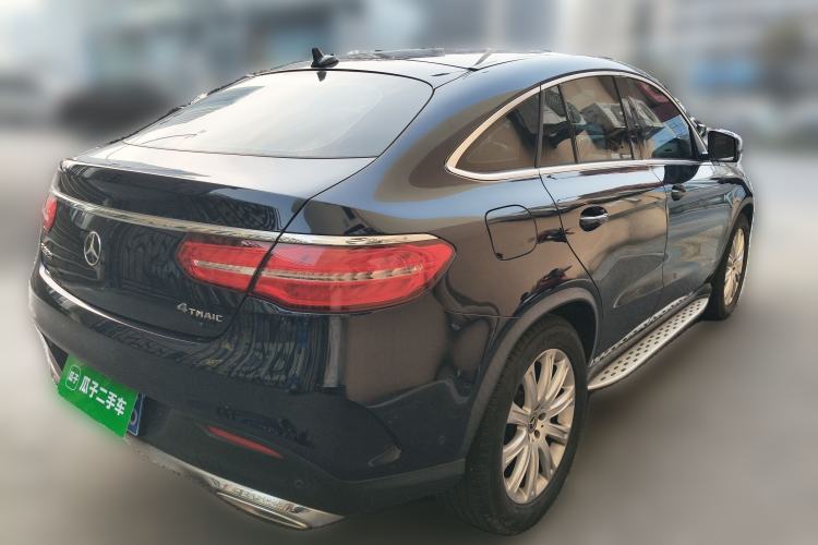Used Mercedes-Benz GLE Coupe 2018 GLE 320 4MATIC Coupe SUV Rear Right 45 Deg