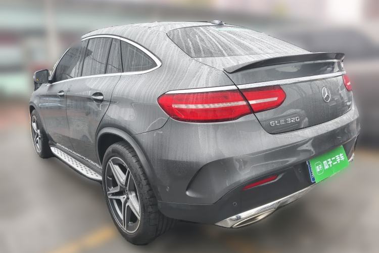 Used Mercedes-Benz GLE Coupe 2018 GLE 320 4MATIC Coupe SUV Rear Left 45 Deg