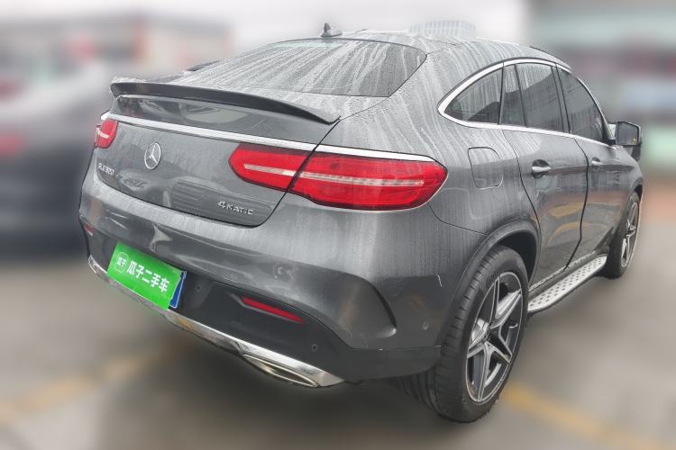 Used Mercedes-Benz GLE Coupe 2018 GLE 320 4MATIC Coupe SUV Rear Right 45 Deg