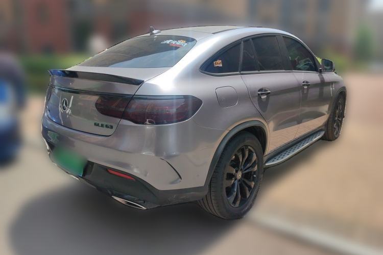 Used Mercedes-Benz GLE Coupe 2018 GLE 400 4MATIC Coupe SUV Rear Right 45 Deg