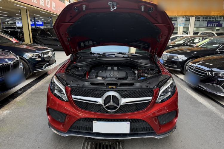 Used Mercedes-Benz GLE Coupe 2018 GLE 320 4MATIC Coupe SUV Engine Bay