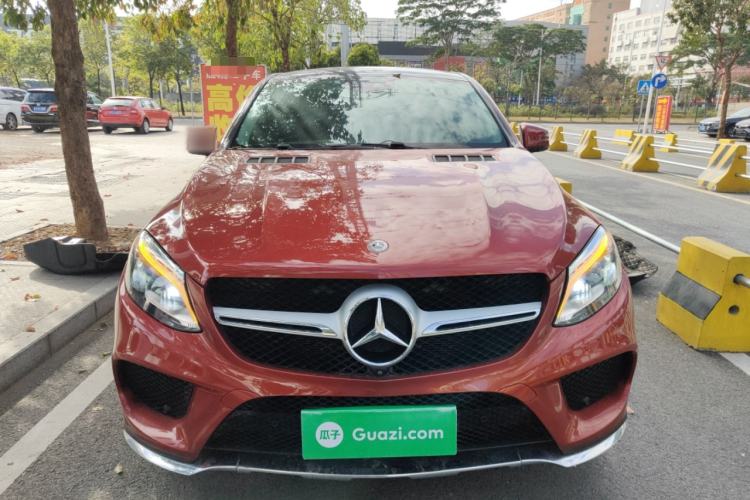 Used Mercedes-Benz GLE Coupe 2018 GLE 400 4MATIC Coupe SUV Front