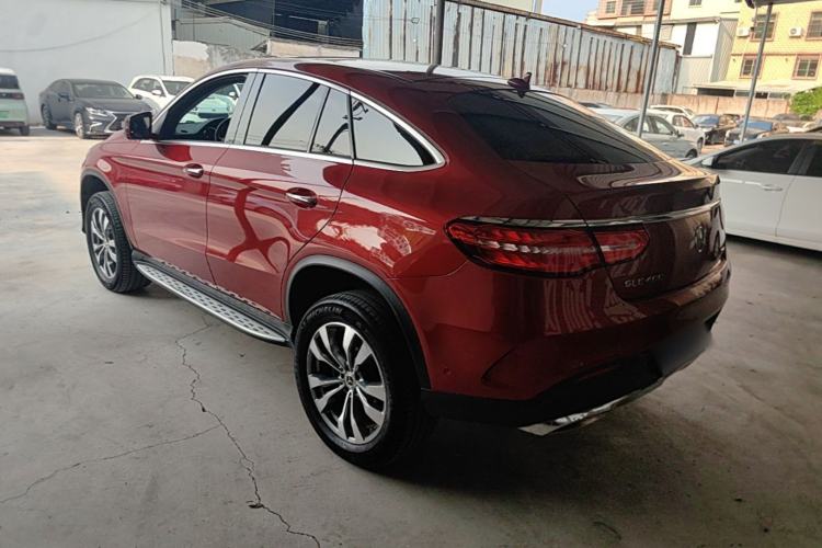 Used Mercedes-Benz GLE Coupe 2018 GLE 400 4MATIC Coupe SUV Rear Left 45 Deg
