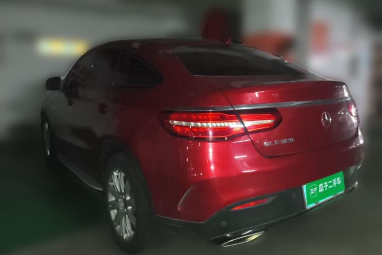 Used Mercedes-Benz GLE Coupe 2018 GLE 320 4MATIC Coupe SUV Rear Left 45 Deg