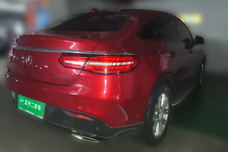 Used Mercedes-Benz GLE Coupe 2018 GLE 320 4MATIC Coupe SUV Rear Right 45 Deg