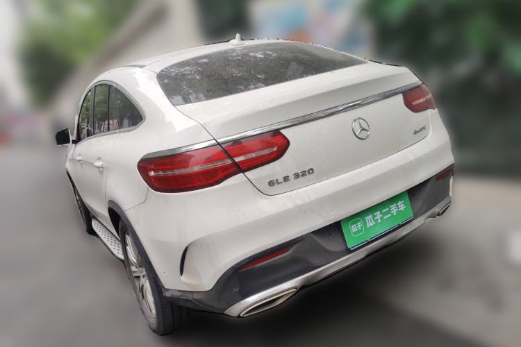 Used Mercedes-Benz GLE Coupe 2018 GLE 320 4MATIC Coupe SUV Rear Left 45 Deg