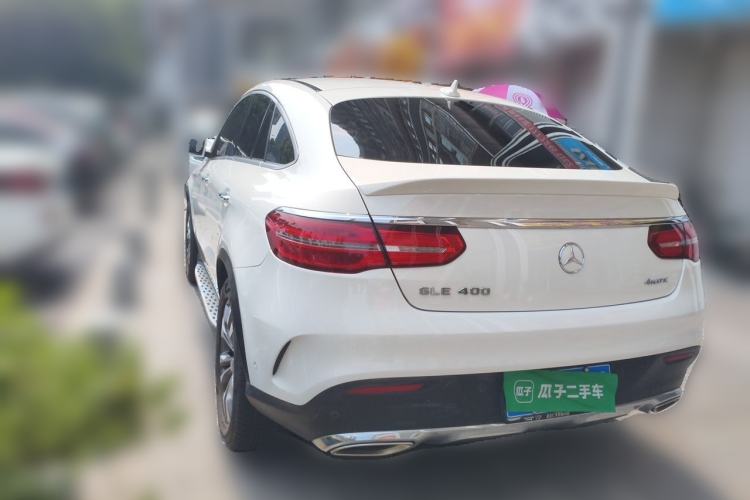Used Mercedes-Benz GLE Coupe 2018 GLE 400 4MATIC Coupe SUV Rear Left 45 Deg