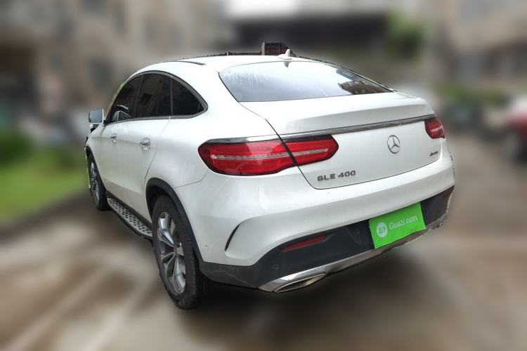 Used Mercedes-Benz GLE Coupe 2018 GLE 400 4MATIC Coupe SUV Rear Left 45 Deg