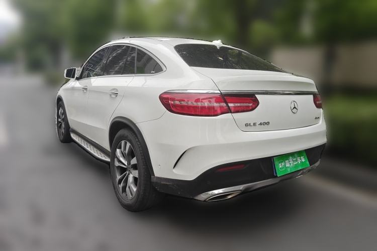 Used Mercedes-Benz GLE Coupe 2018 GLE 400 4MATIC Coupe SUV Rear Left 45 Deg