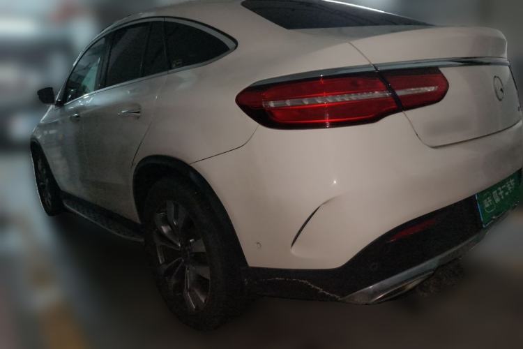 Used Mercedes-Benz GLE Coupe 2018 GLE 400 4MATIC Coupe SUV Rear Left 45 Deg