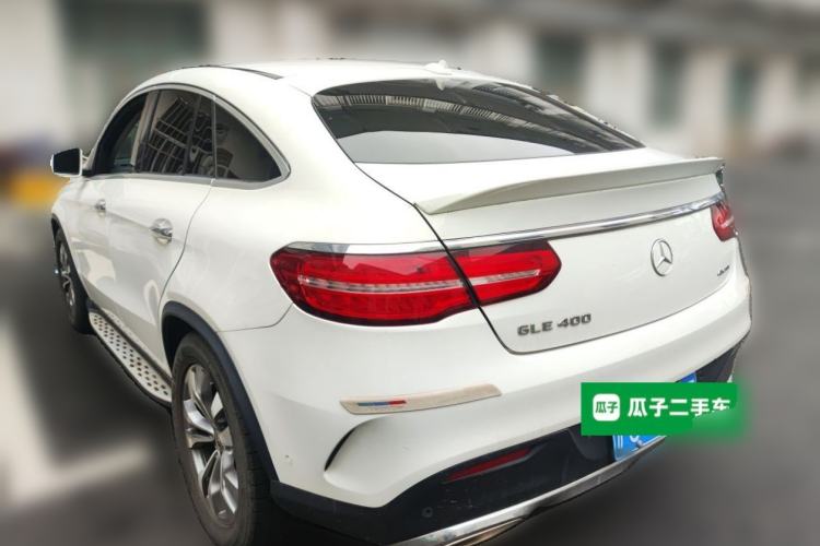 Used Mercedes-Benz GLE Coupe 2018 GLE 400 4MATIC Coupe SUV Rear Left 45 Deg