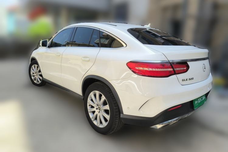 Used Mercedes-Benz GLE Coupe 2018 GLE 320 4MATIC Coupe SUV Rear Left 45 Deg