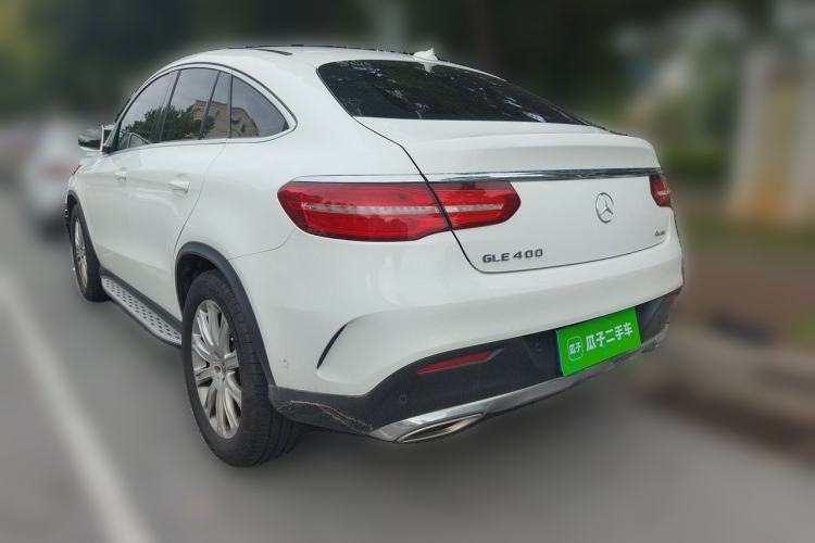 Used Mercedes-Benz GLE Coupe 2018 GLE 320 4MATIC Coupe SUV Rear Left 45 Deg