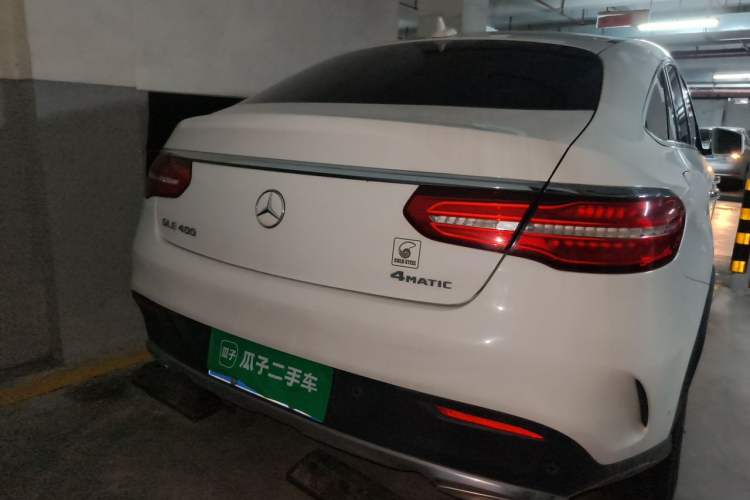Used Mercedes-Benz GLE Coupe 2018 GLE 400 4MATIC Coupe SUV Rear