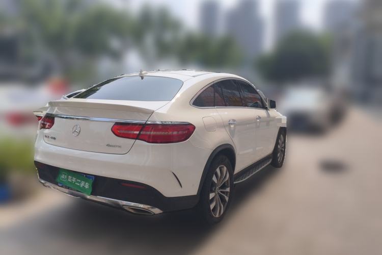 Used Mercedes-Benz GLE Coupe 2018 GLE 400 4MATIC Coupe SUV Rear Right 45 Deg