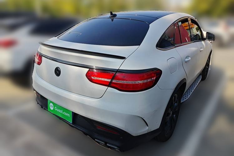 Used Mercedes-Benz GLE Coupe 2018 GLE 400 4MATIC Coupe SUV Rear Right 45 Deg