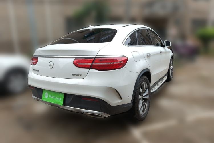 Used Mercedes-Benz GLE Coupe 2018 GLE 400 4MATIC Coupe SUV Rear Right 45 Deg