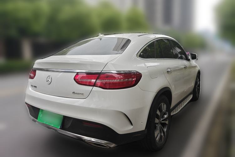 Used Mercedes-Benz GLE Coupe 2018 GLE 400 4MATIC Coupe SUV Rear Right 45 Deg