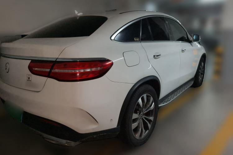 Used Mercedes-Benz GLE Coupe 2018 GLE 400 4MATIC Coupe SUV Rear Right 45 Deg