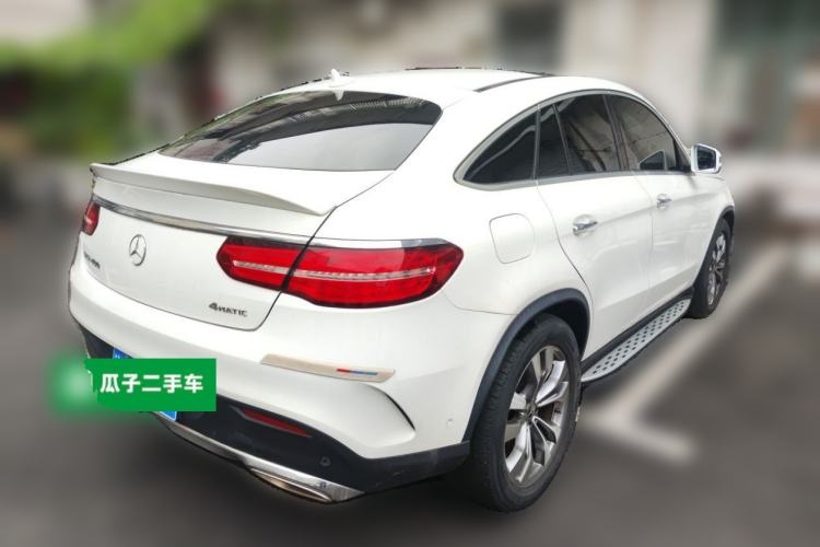 Used Mercedes-Benz GLE Coupe 2018 GLE 400 4MATIC Coupe SUV Rear Right 45 Deg