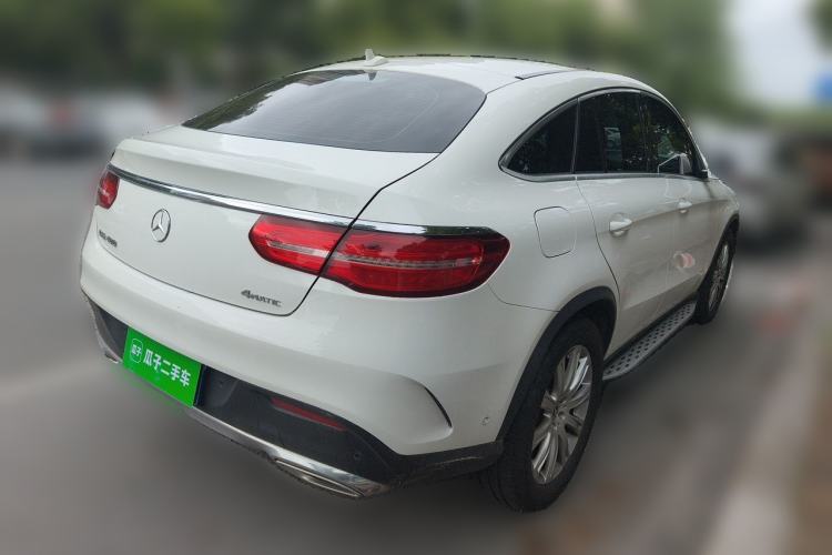Used Mercedes-Benz GLE Coupe 2018 GLE 320 4MATIC Coupe SUV Rear Right 45 Deg