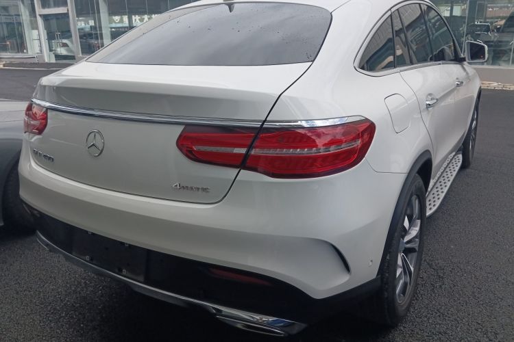 Used Mercedes-Benz GLE Coupe 2018 GLE 400 4MATIC Coupe SUV Rear Right 45 Deg