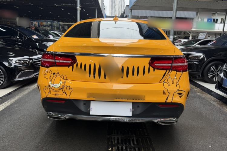 Used Mercedes-Benz GLE Coupe 2018 GLE 320 4MATIC Coupe SUV Exterior 3