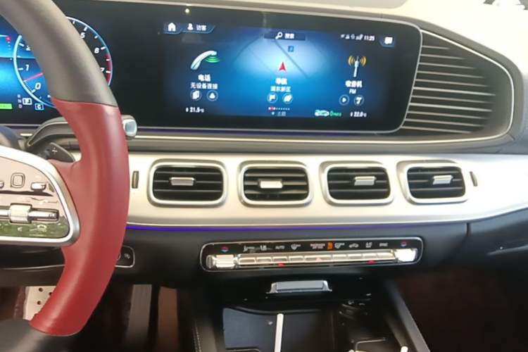 Used Mercedes-Benz GLE Coupe 2020 GLE 450 4MATIC Coupe SUV Fashion Model Audio And AC Panel