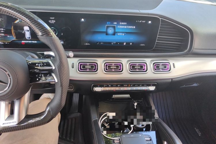 Used Mercedes-Benz GLE Coupe 2020 GLE 450 4MATIC Coupe SUV Luxury Model Audio And AC Panel
