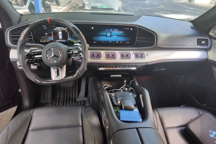 Used Mercedes-Benz GLE Coupe 2020 GLE 450 4MATIC Coupe SUV Luxury Model Center Console