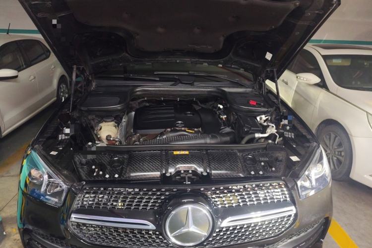 Used Mercedes-Benz GLE Coupe 2020 GLE 350 4MATIC Coupe SUV Luxury Model Engine Bay