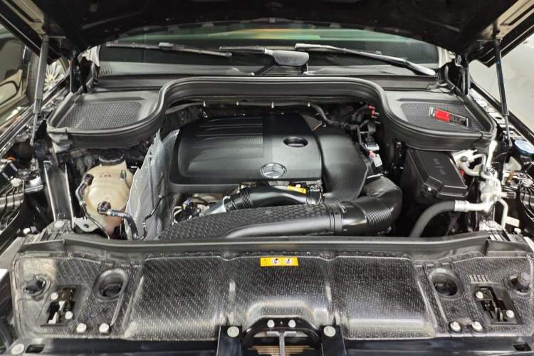 Used Mercedes-Benz GLE Coupe 2020 GLE 350 4MATIC Coupe SUV Luxury Model Engine Bay