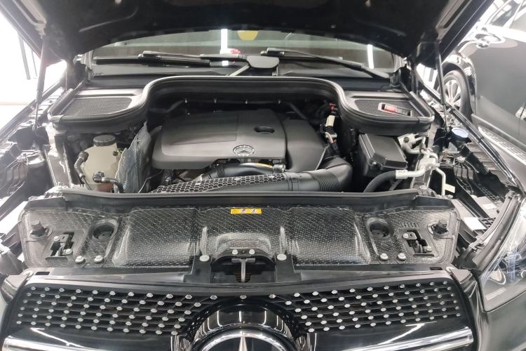 Used Mercedes-Benz GLE Coupe 2020 GLE 350 4MATIC Coupe SUV Luxury Model Engine Bay