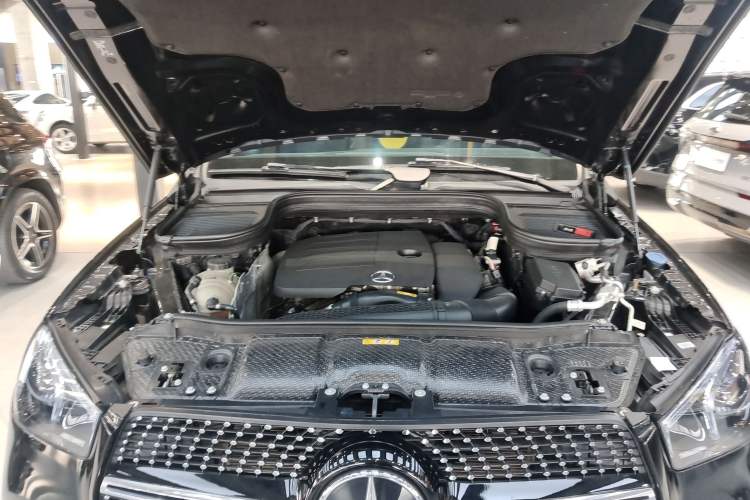 Used Mercedes-Benz GLE Coupe 2020 GLE 350 4MATIC Coupe SUV Luxury Model Engine Bay
