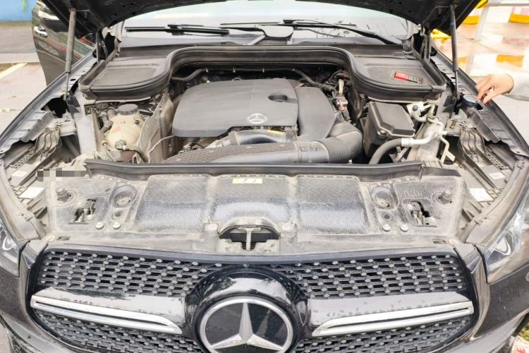 Used Mercedes-Benz GLE Coupe 2020 GLE 350 4MATIC Coupe SUV Luxury Model Engine Bay