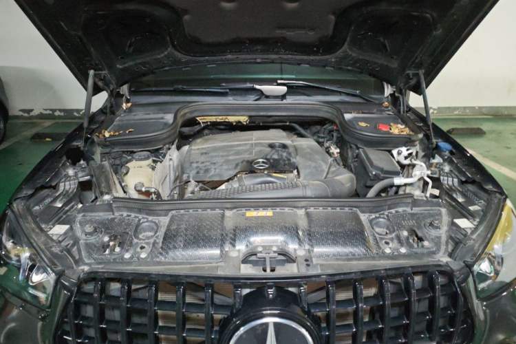 Used Mercedes-Benz GLE Coupe 2020 GLE 350 4MATIC Coupe SUV Luxury Model Engine Bay