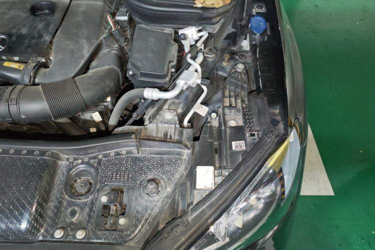 Used Mercedes-Benz GLE Coupe 2020 GLE 350 4MATIC Coupe SUV Luxury Model Engine Bay Left