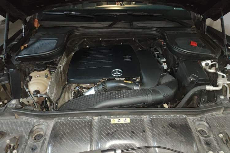 Used Mercedes-Benz GLE Coupe 2020 GLE 350 4MATIC Coupe SUV Luxury Model Engine Bay