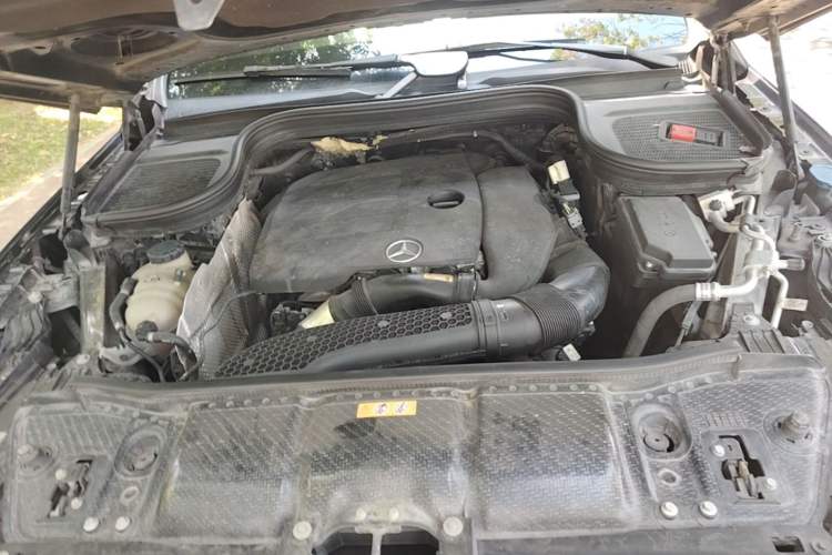 Used Mercedes-Benz GLE Coupe 2020 GLE 350 4MATIC Coupe SUV Luxury Model Engine Bay