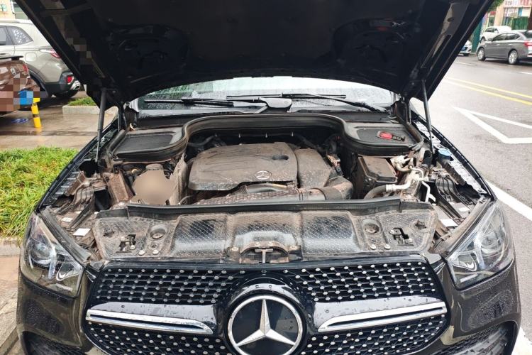 Used Mercedes-Benz GLE Coupe 2020 GLE 350 4MATIC Coupe SUV Luxury Model Engine Bay